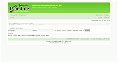 Desktop Screenshot of forum.fsmed.de