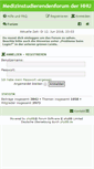 Mobile Screenshot of forum.fsmed.de